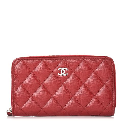 chanel small wallet with zipper.